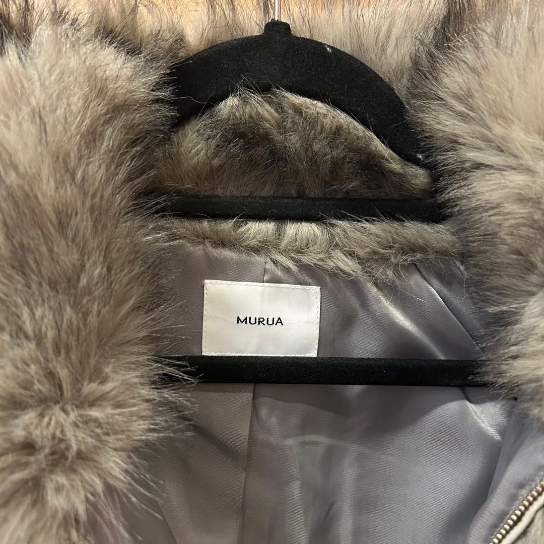 【MURUA】 ファーコート ジャケット アウター