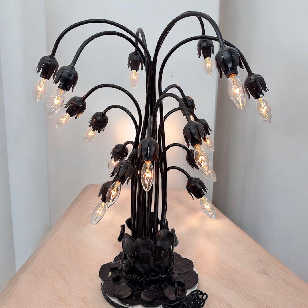 リリーランプ 18灯 テーブルランプ アンティーク 電球新品付