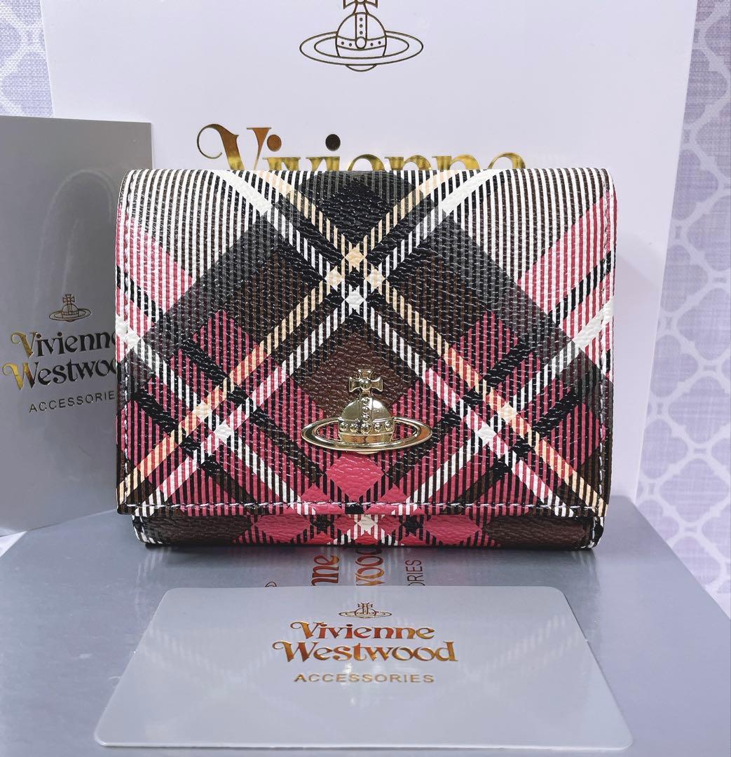 【可愛すぎ♡新品】可愛い ヴィヴィアン・ウエストウッド 三折り財布