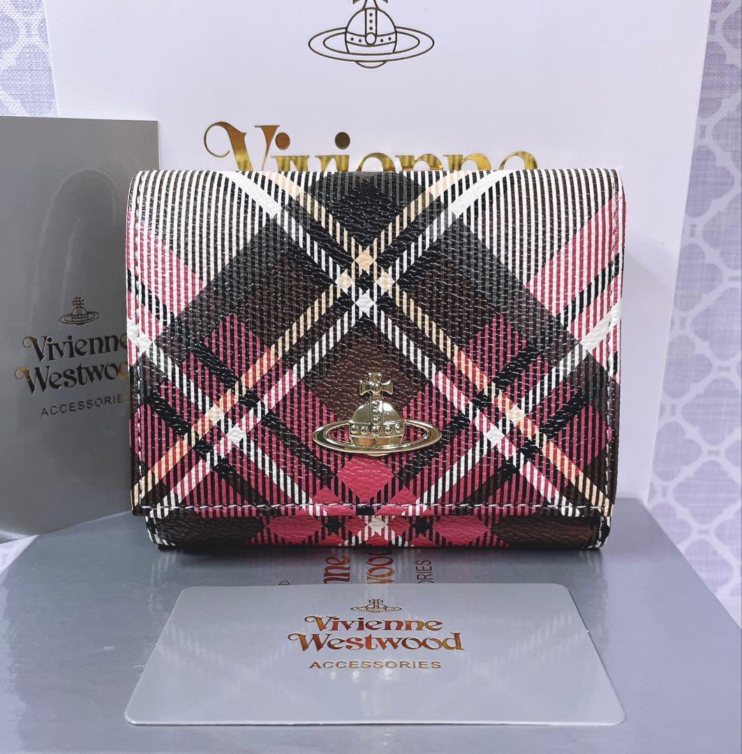 【可愛すぎ♡新品】可愛い ヴィヴィアン・ウエストウッド 三折り財布