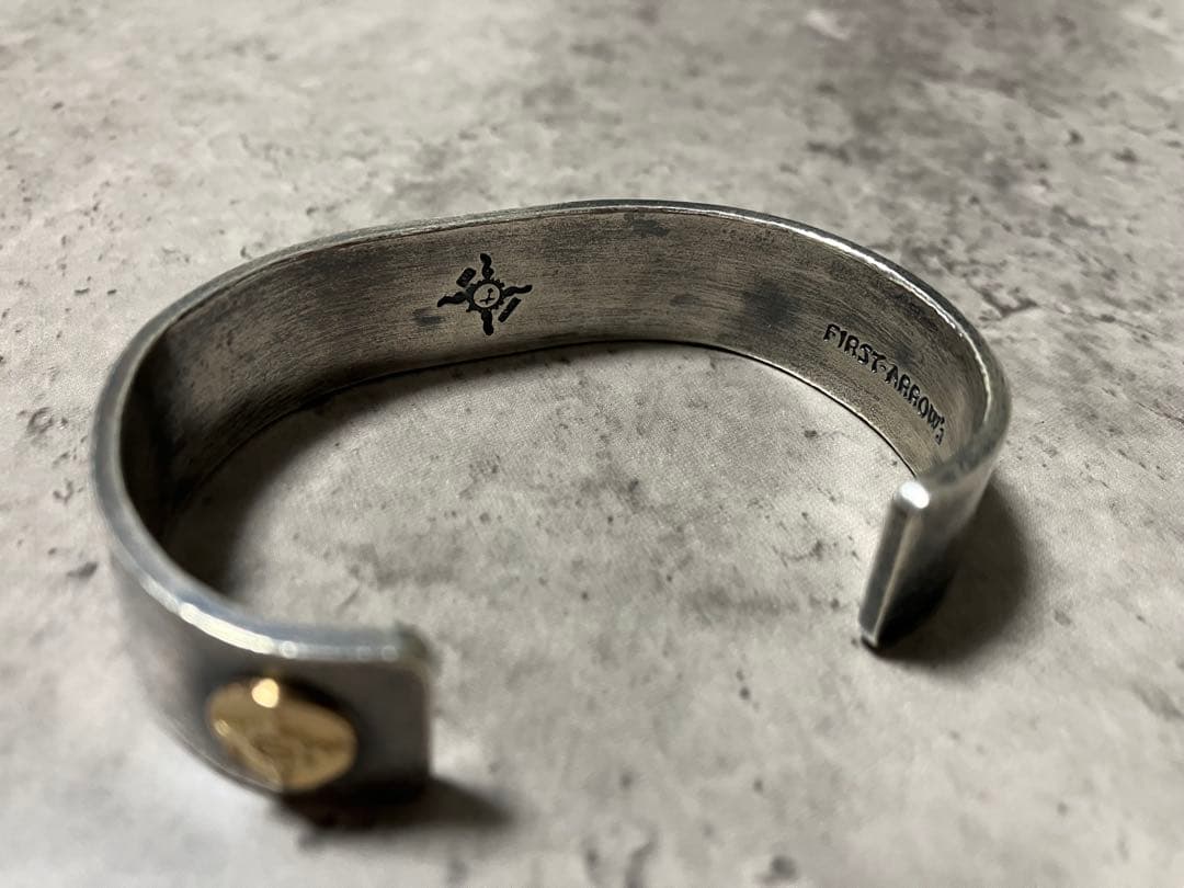 FIRST ARROW'S K18付バングル　定価¥91300