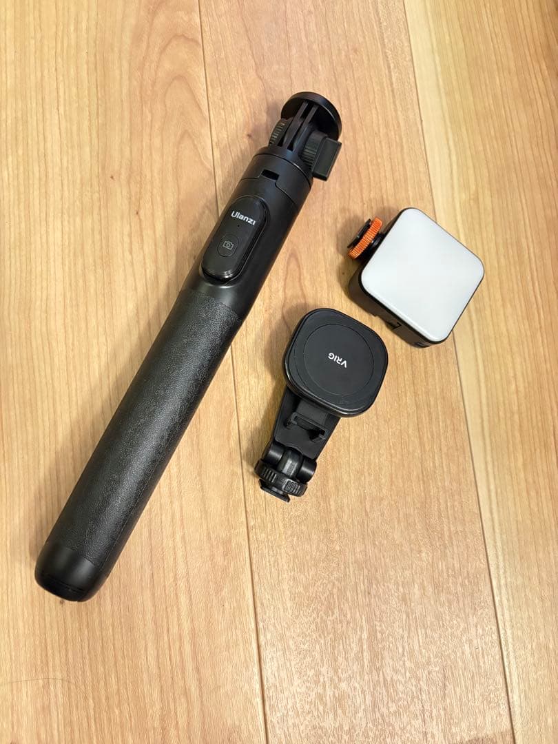 Ulanzi 自撮り棒等3点セット【送料無料】