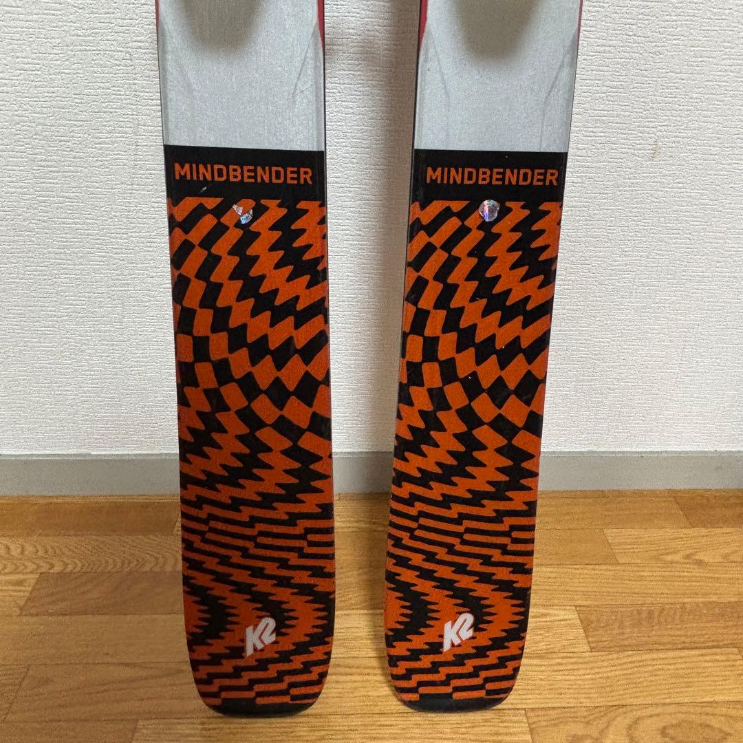 21-22　K2 スキー板 MINDBENDER バックカントリー　 テレマーク