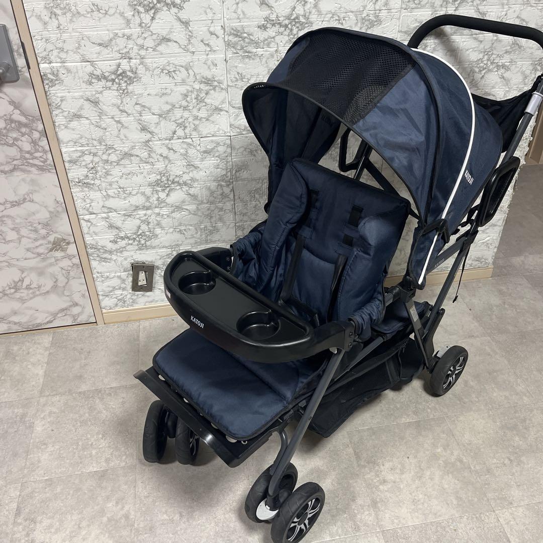 KATOJI カトージ 二人乗りベビーカー 二人でゴー 41911