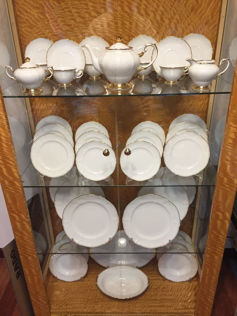 大倉陶園　ホワイトマスターピース　ディナーセット　４３ピース