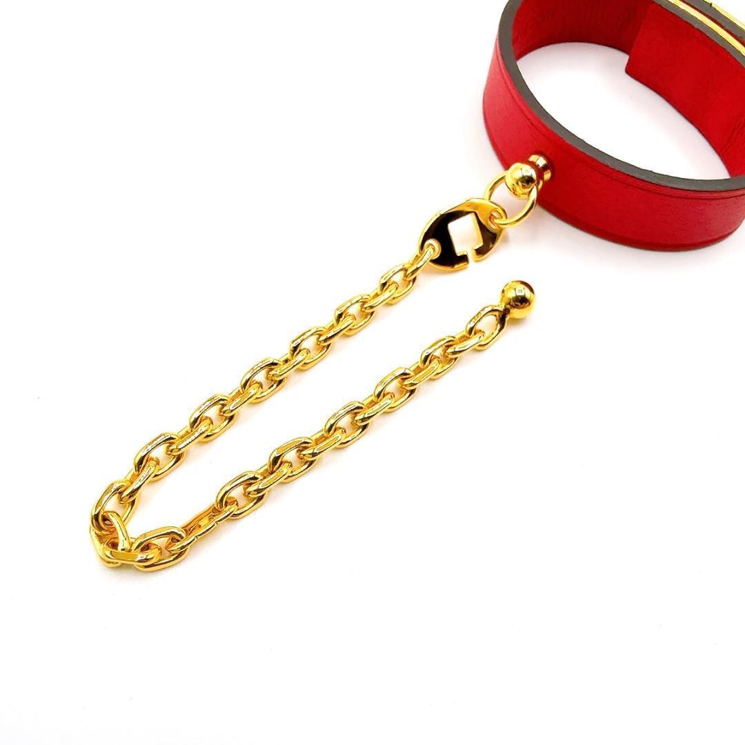 ◇エルメス◇レザー/ケリー/グローブホルダー/ゴールド金具/レッド/ブランド