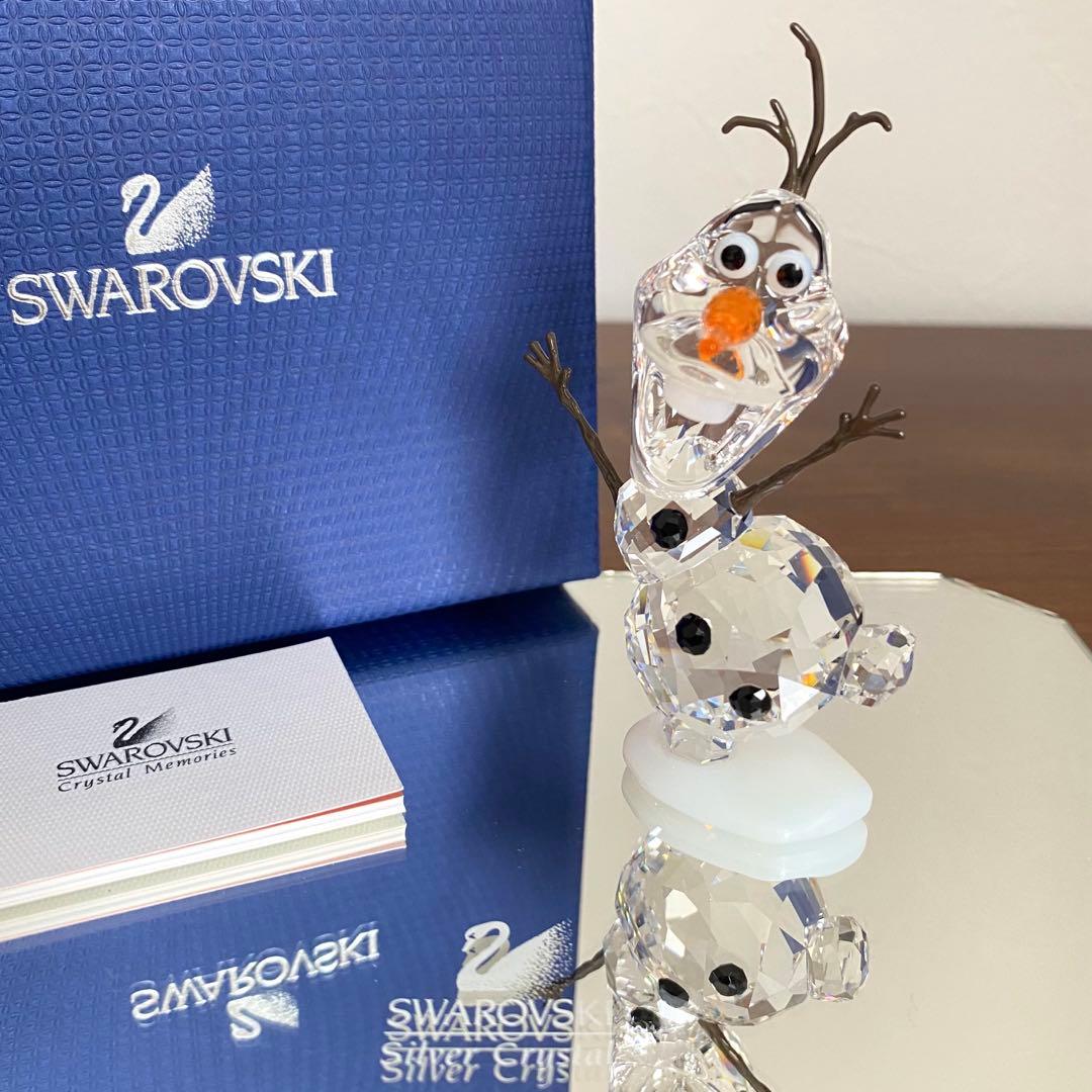 SWAROVSKI スワロフスキー クリスタル オラフ 置物