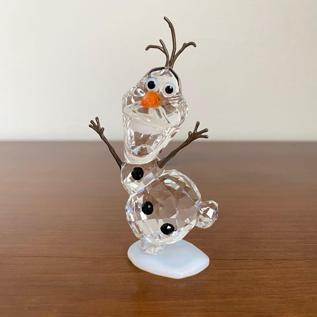 SWAROVSKI スワロフスキー クリスタル オラフ 置物