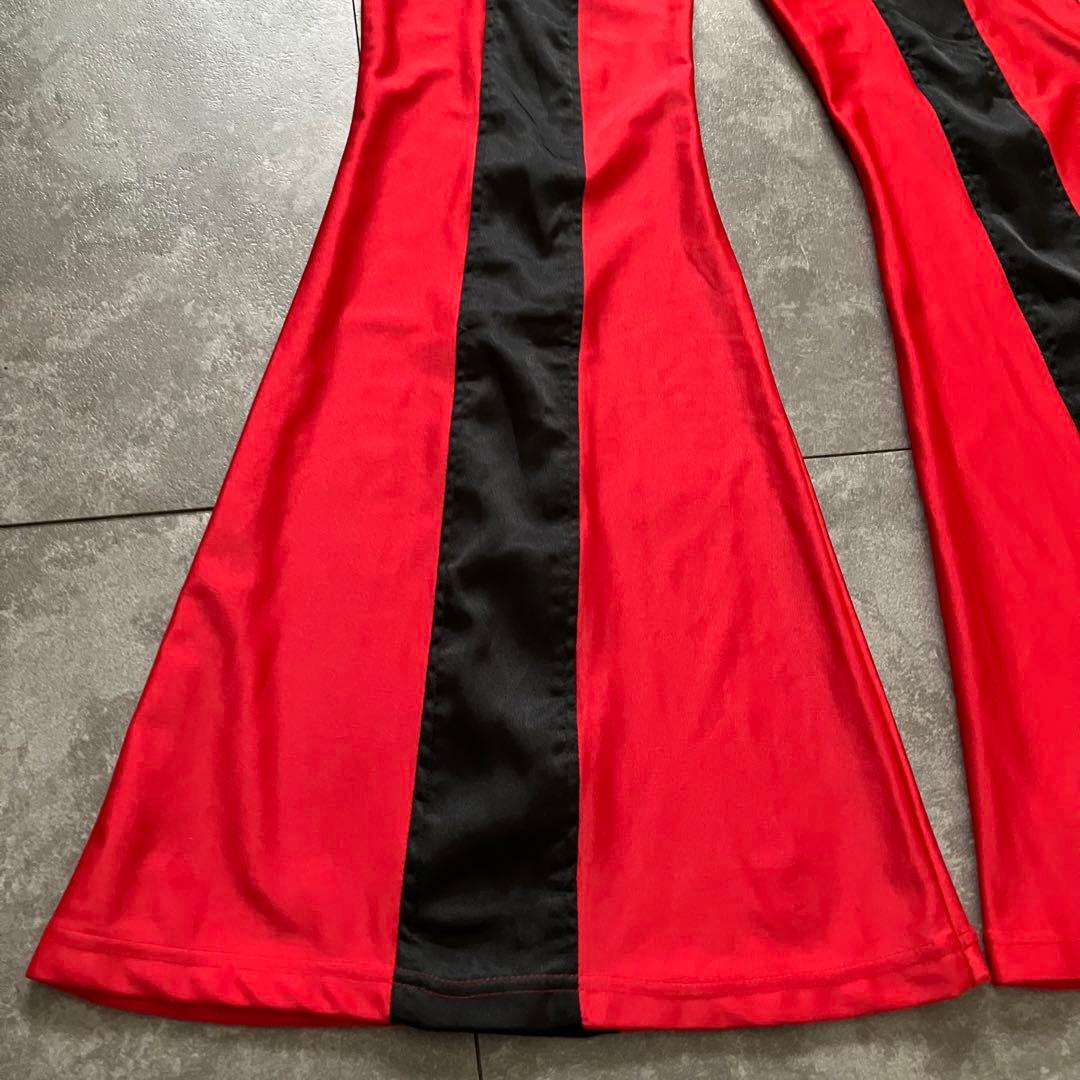 FOTUS cyber flared pants Y2K 90s 00s 光沢