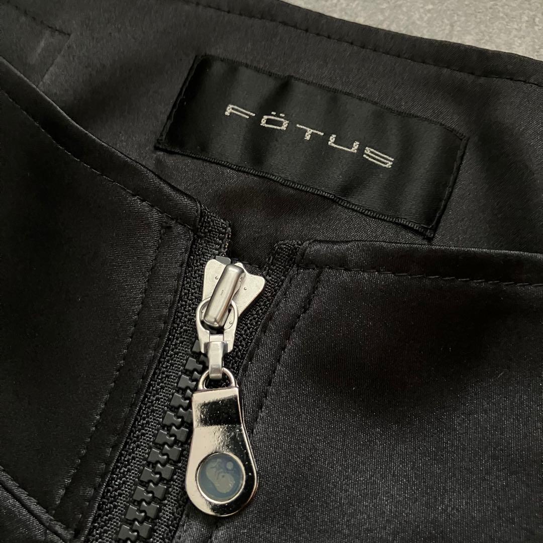 FOTUS cyber flared pants Y2K 90s 00s 光沢