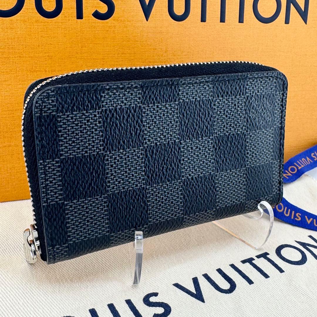 【最高級美品】 ルイヴィトン ジッピーパース ダミエ グラフィット 財布