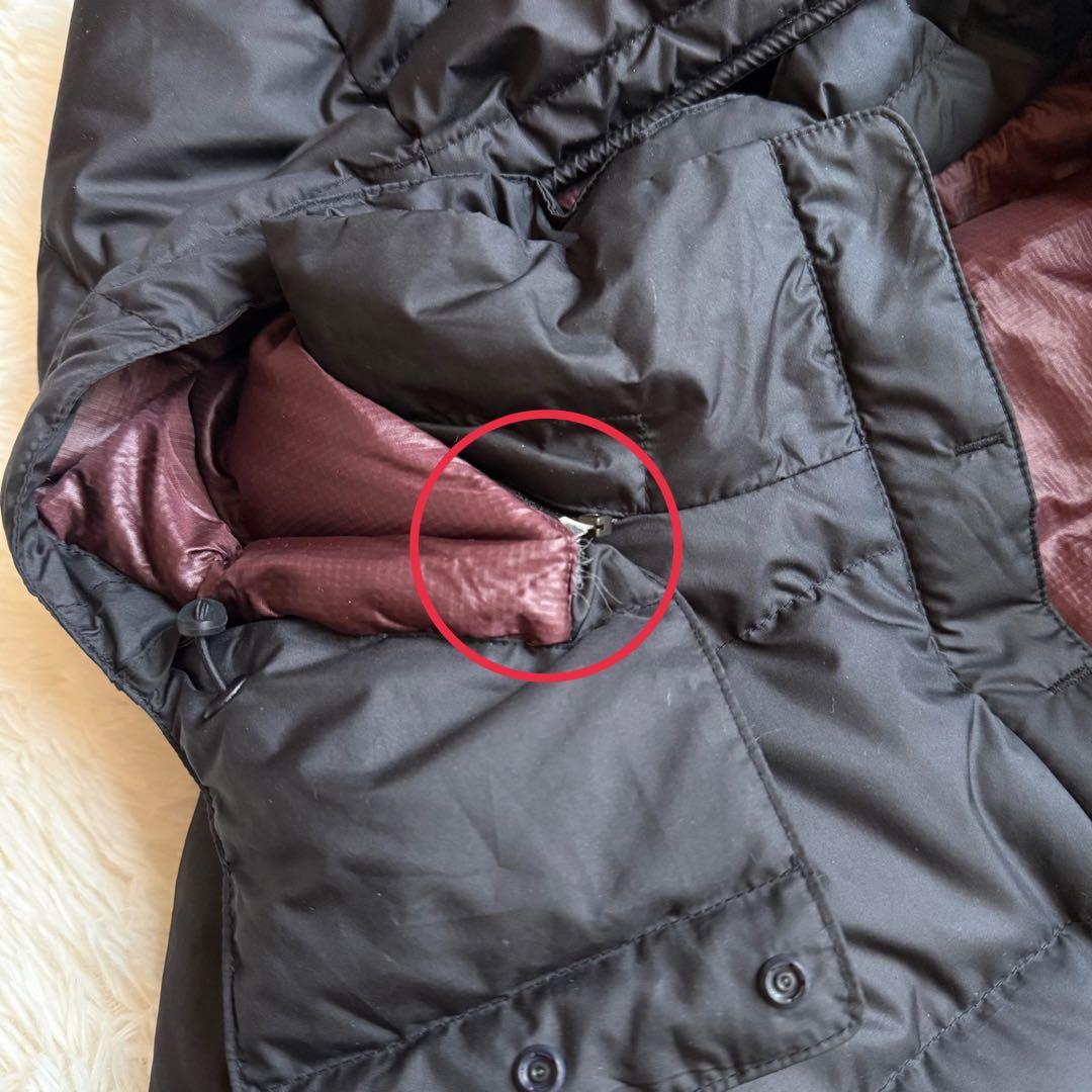 mont-bell モンベル トラベルダウン ロングコート Lサイズ 黒 旅行