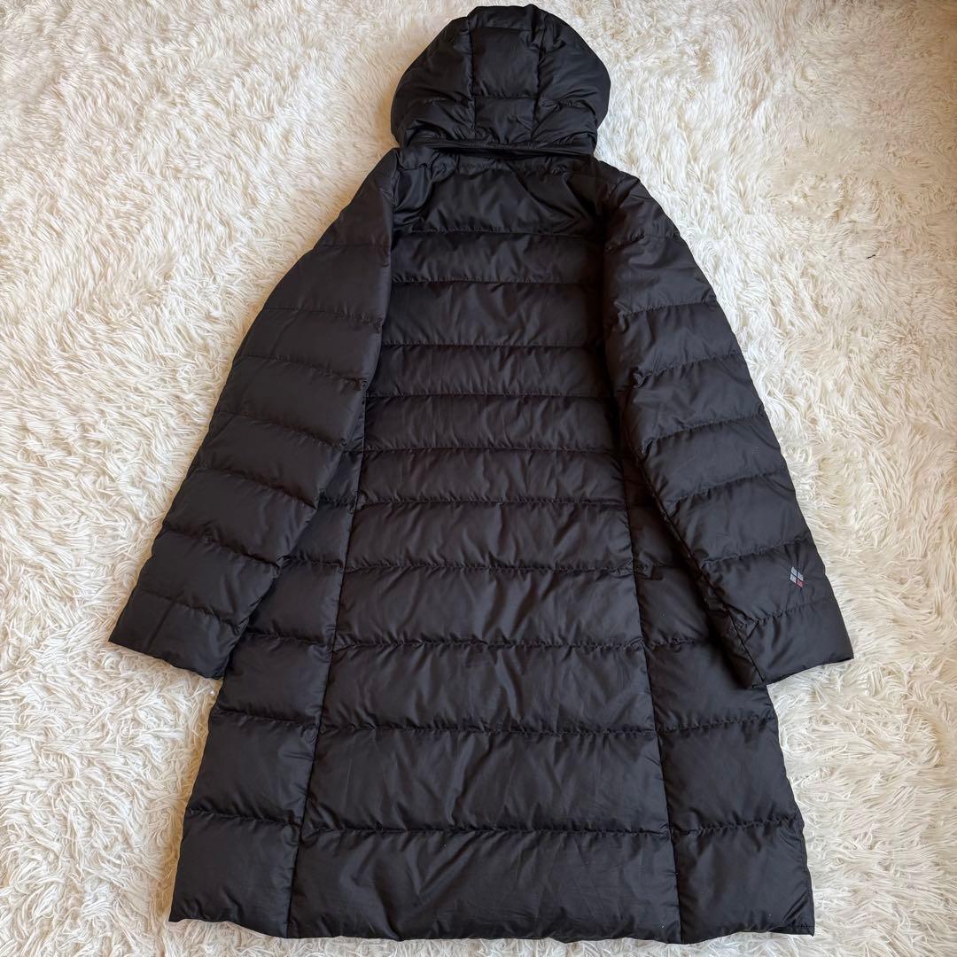 mont-bell モンベル トラベルダウン ロングコート Lサイズ 黒 旅行