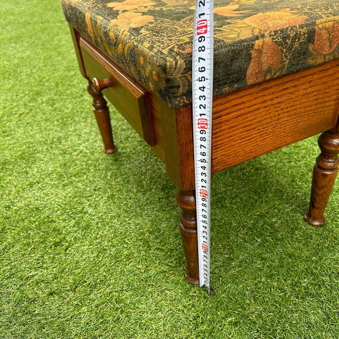 b*4様 三越家具 ブルージュ Brugge 引き出し付きスツール KW165