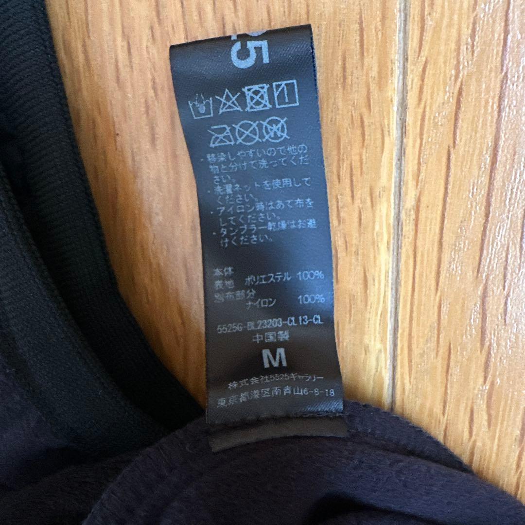 5525　タグ付き　FLEECE VEST　黒