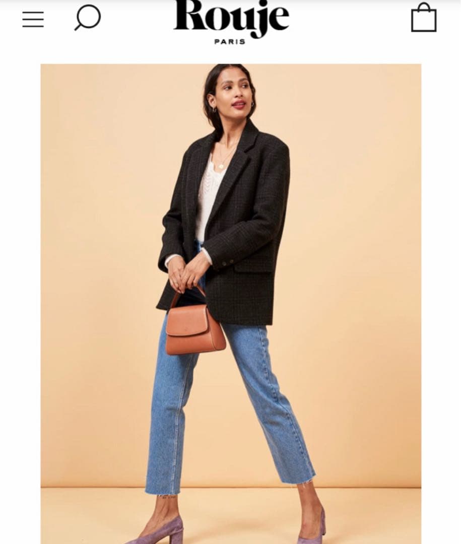 Rouje Paris Jacques ジャケット ウール ブレザー コート