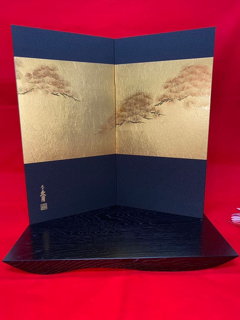 東京久月　雛人形　立親王平飾りセット・間口約５０×奥行約３０×高さ約５４㎝