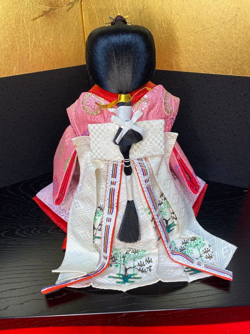 東京久月　雛人形　立親王平飾りセット・間口約５０×奥行約３０×高さ約５４㎝