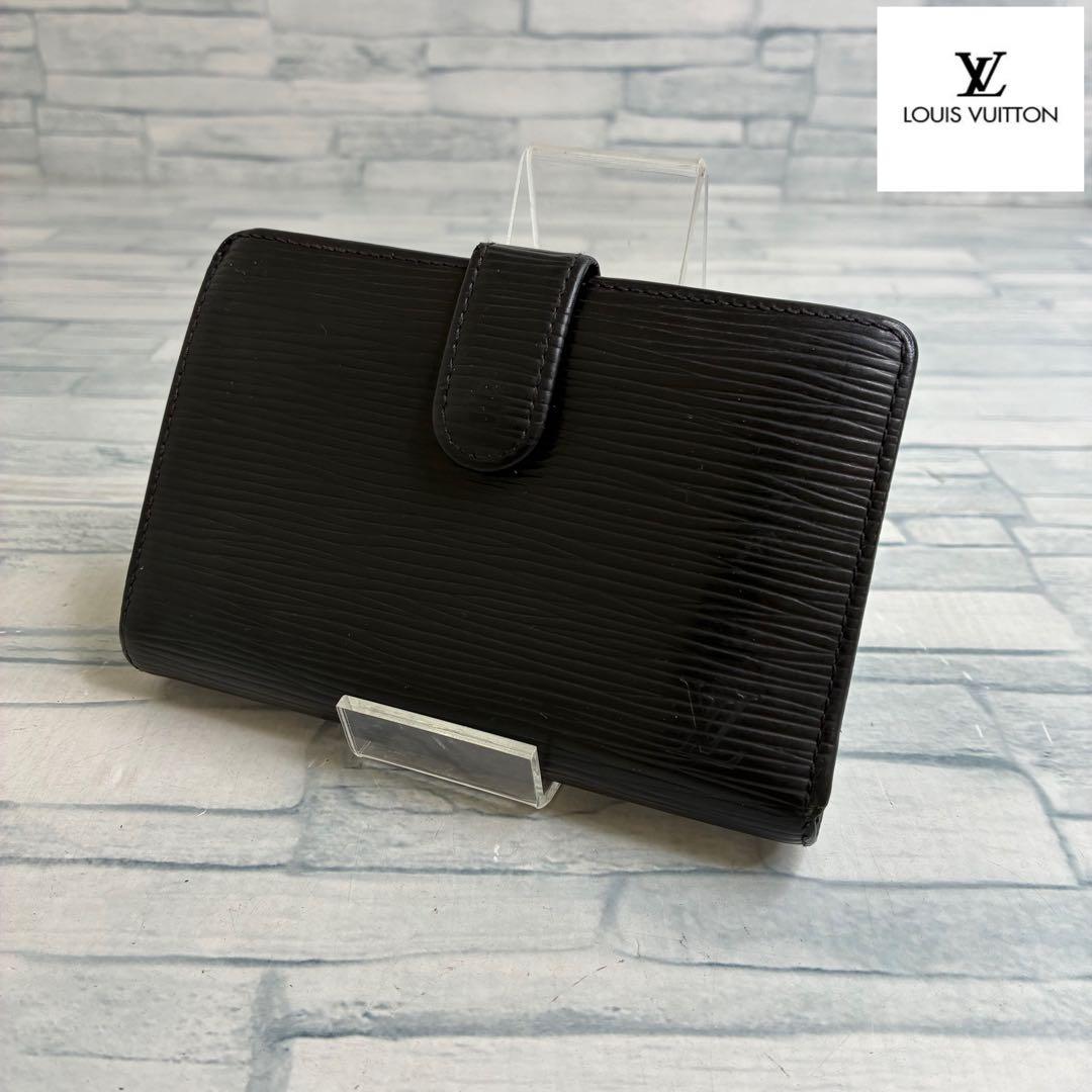 極美品　60 ルイヴィトン　エピ 二つ折り財布　がま口　th5