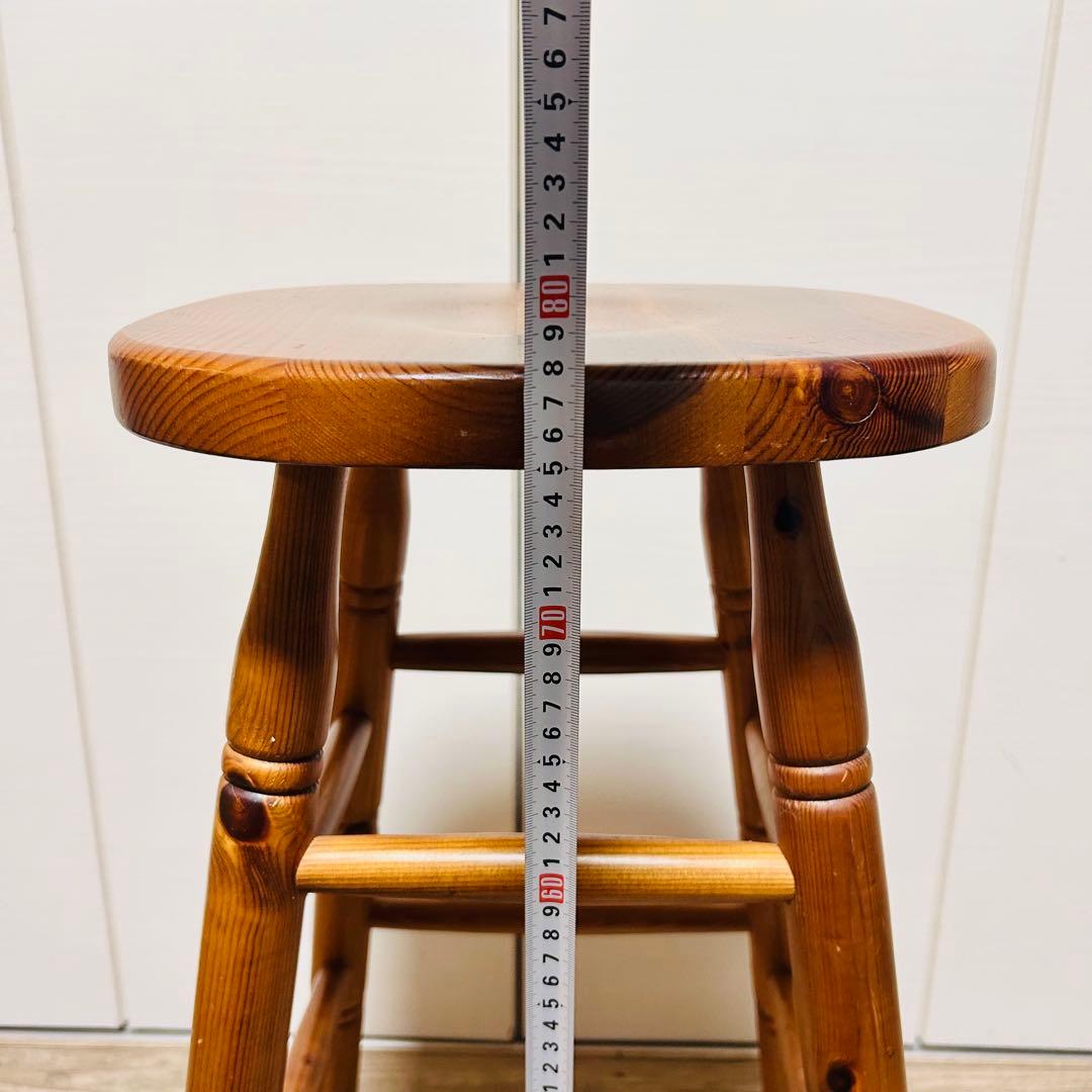 【英国製】アンティーク ハイスツール