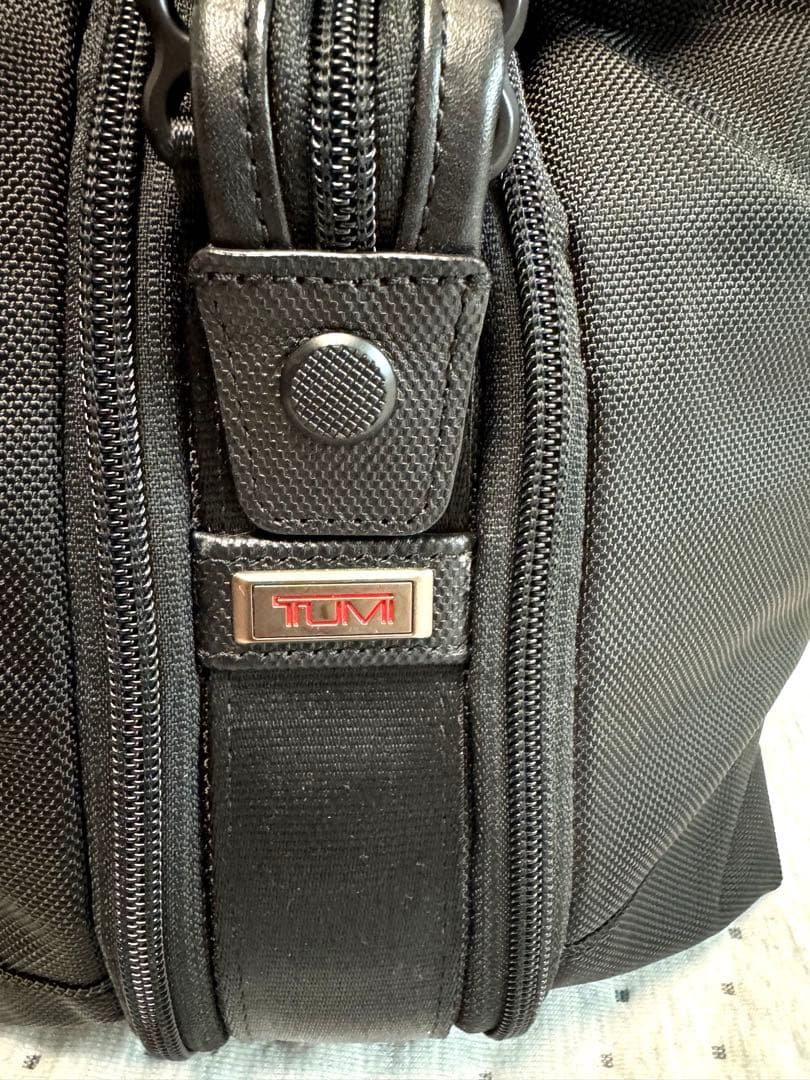 TUMI アルファ3 ダッフル ボストンバッグ 黒 ダブルエクスパンション