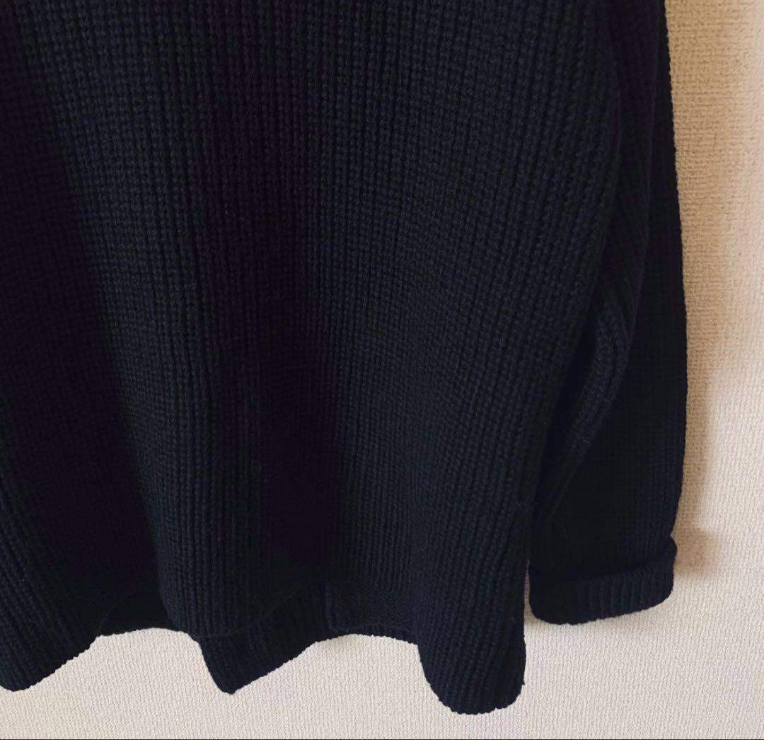 yohji yamamoto pour homme カーディガン　厚手　黒　3