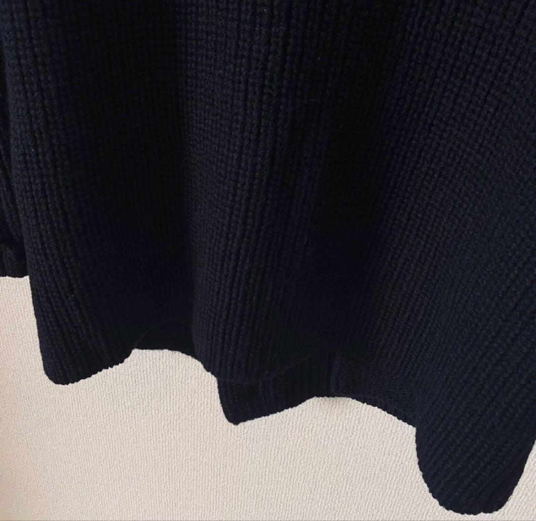 yohji yamamoto pour homme カーディガン　厚手　黒　3