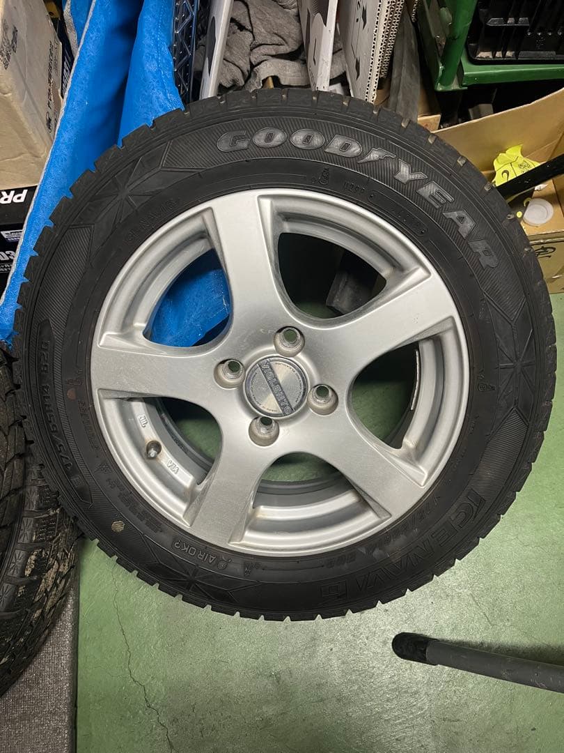 GOODYEAR ICE NAVI 14インチスタッドレスタイヤホイールセット