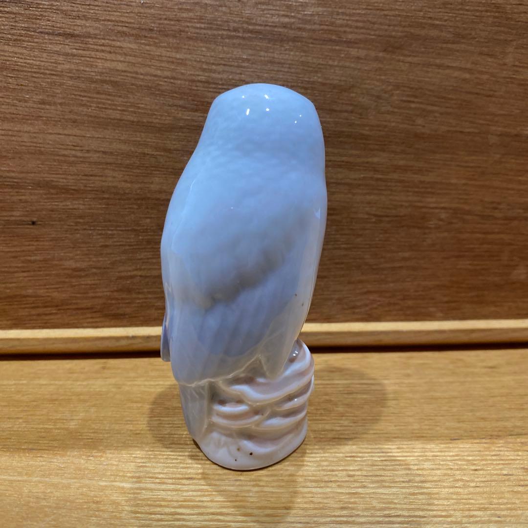 ★美品・幸運のホクロ★ ロイヤルコペンハーゲン置物　フィギュリン　フクロウ