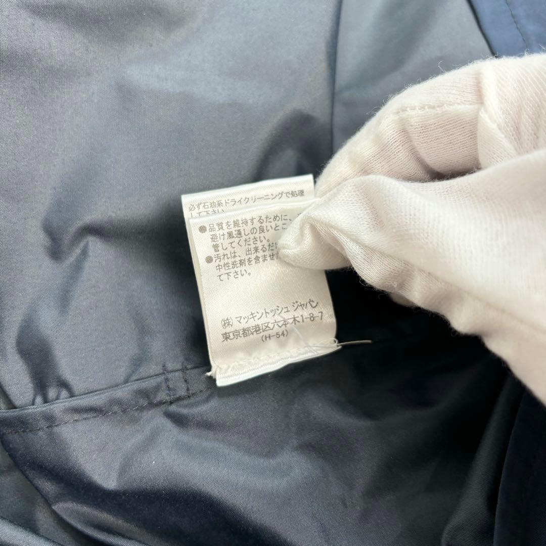 未使用に近い✨MACKINTOSH マッキントッシュ コート ネイビー 36
