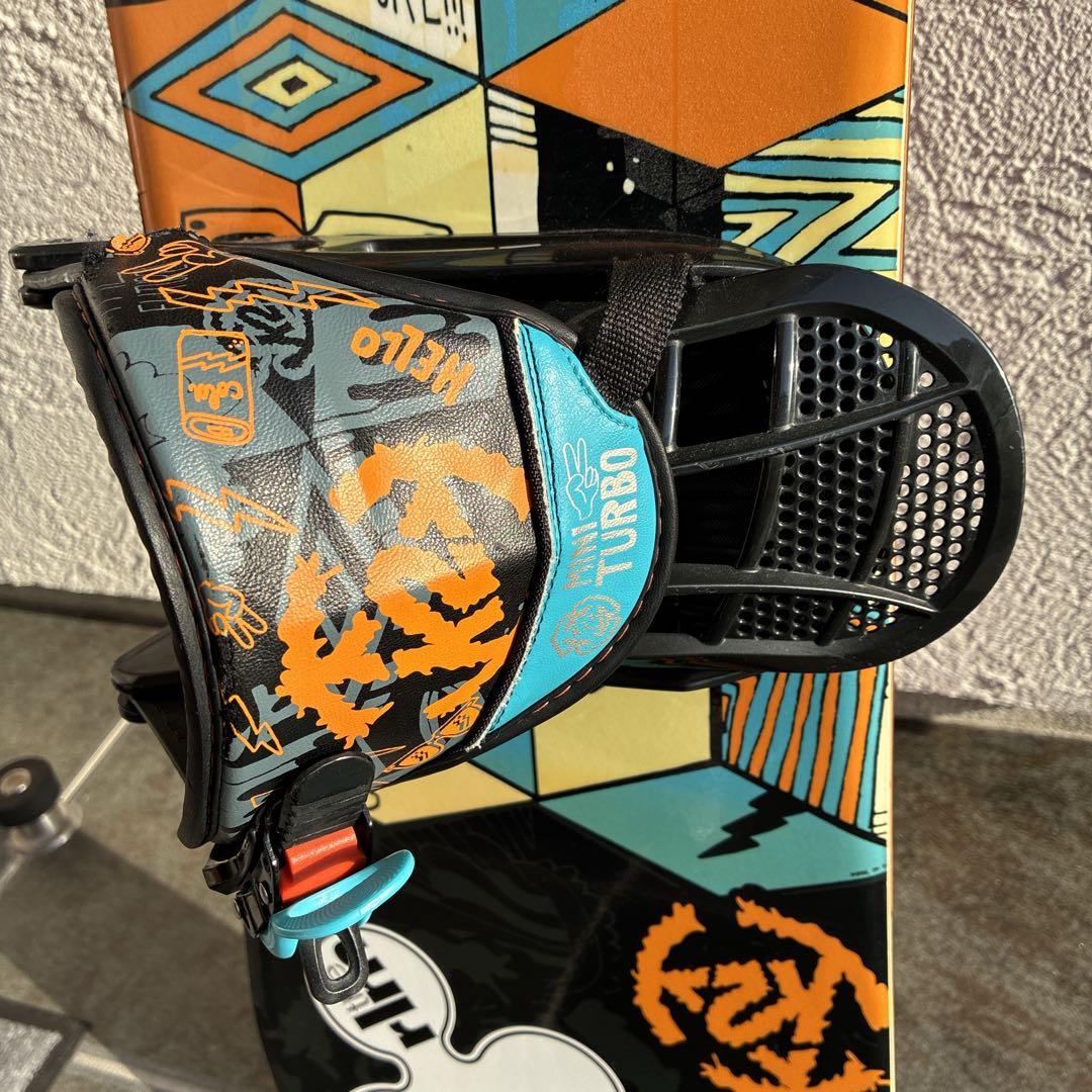k2 MINI TURBO 110 キッズスノーボード板三点セットブーツ21cm