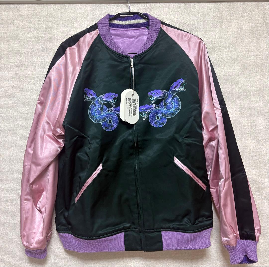 新品未使用 ネクサスセブン hamadaraka コラボ　スカジャンLサイズ