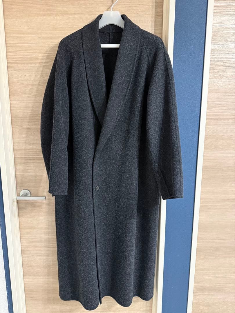 LIDNM 23aw shawl collar rever coat Mサイズ