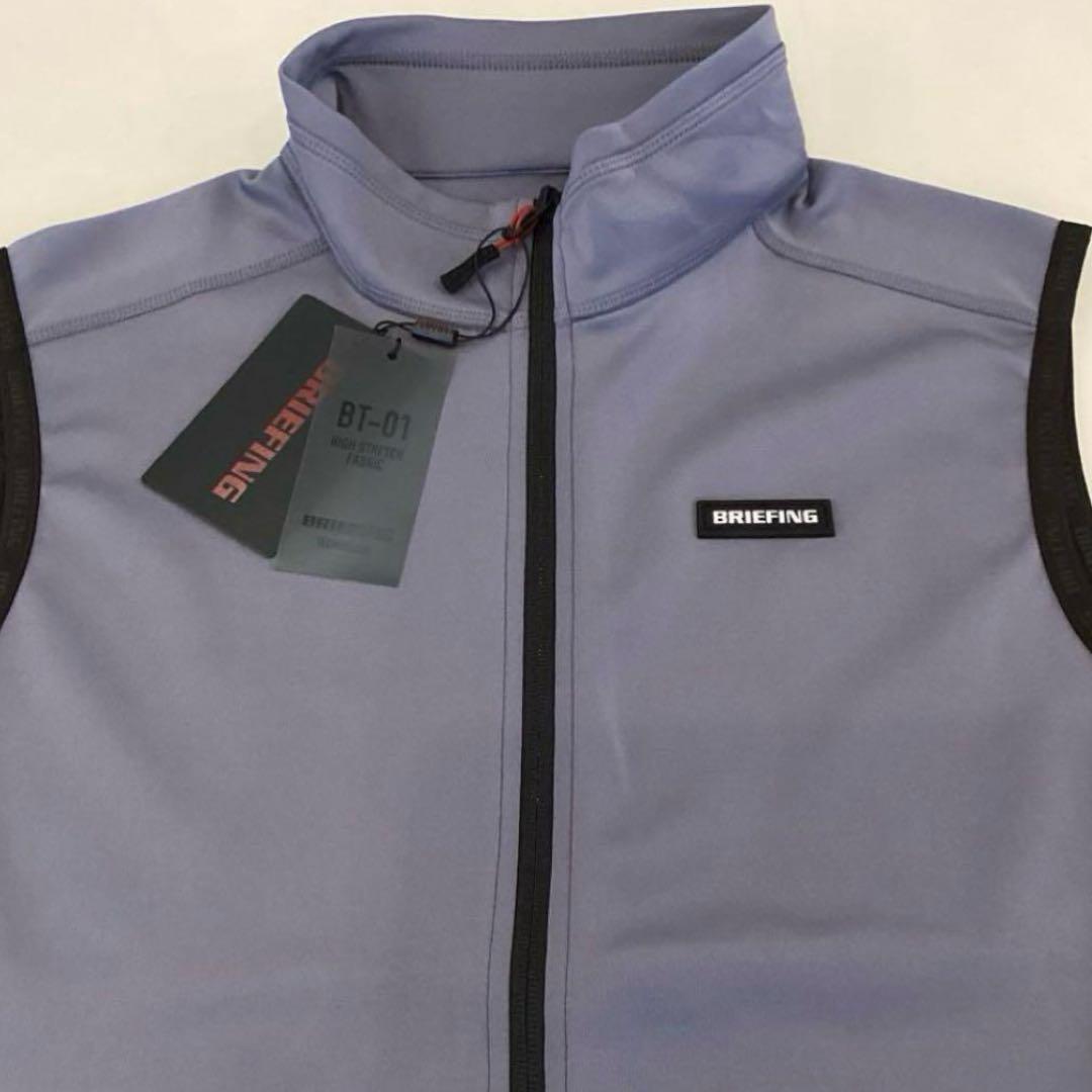 BRIEFING　正規品　MENS 3D LOGO VEST グレーM