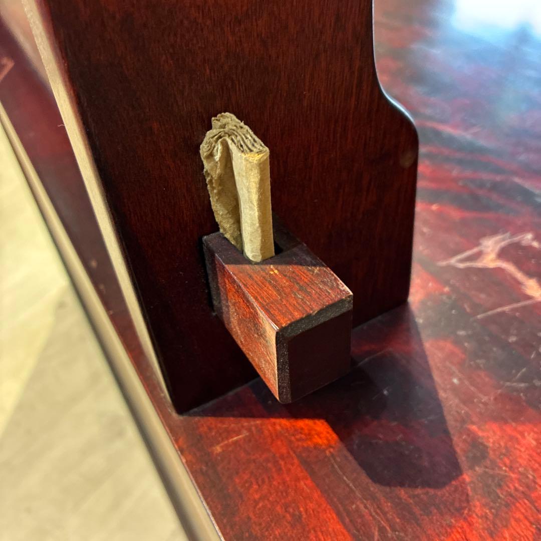 九州民芸家具　☆送料無料☆ 木製ダークブラウンドレッサー・鏡台