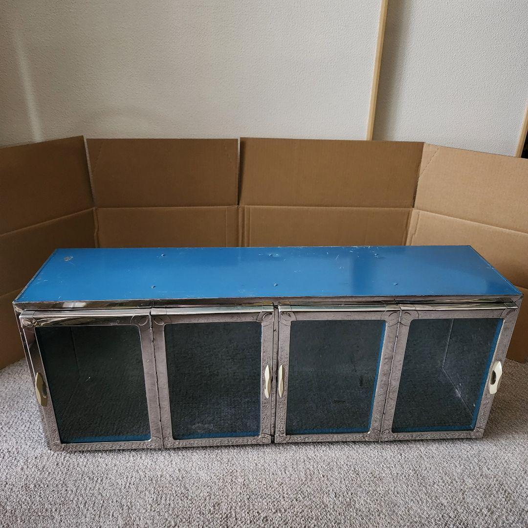 昭和レトロ 駄菓子 ブリキガラスケース