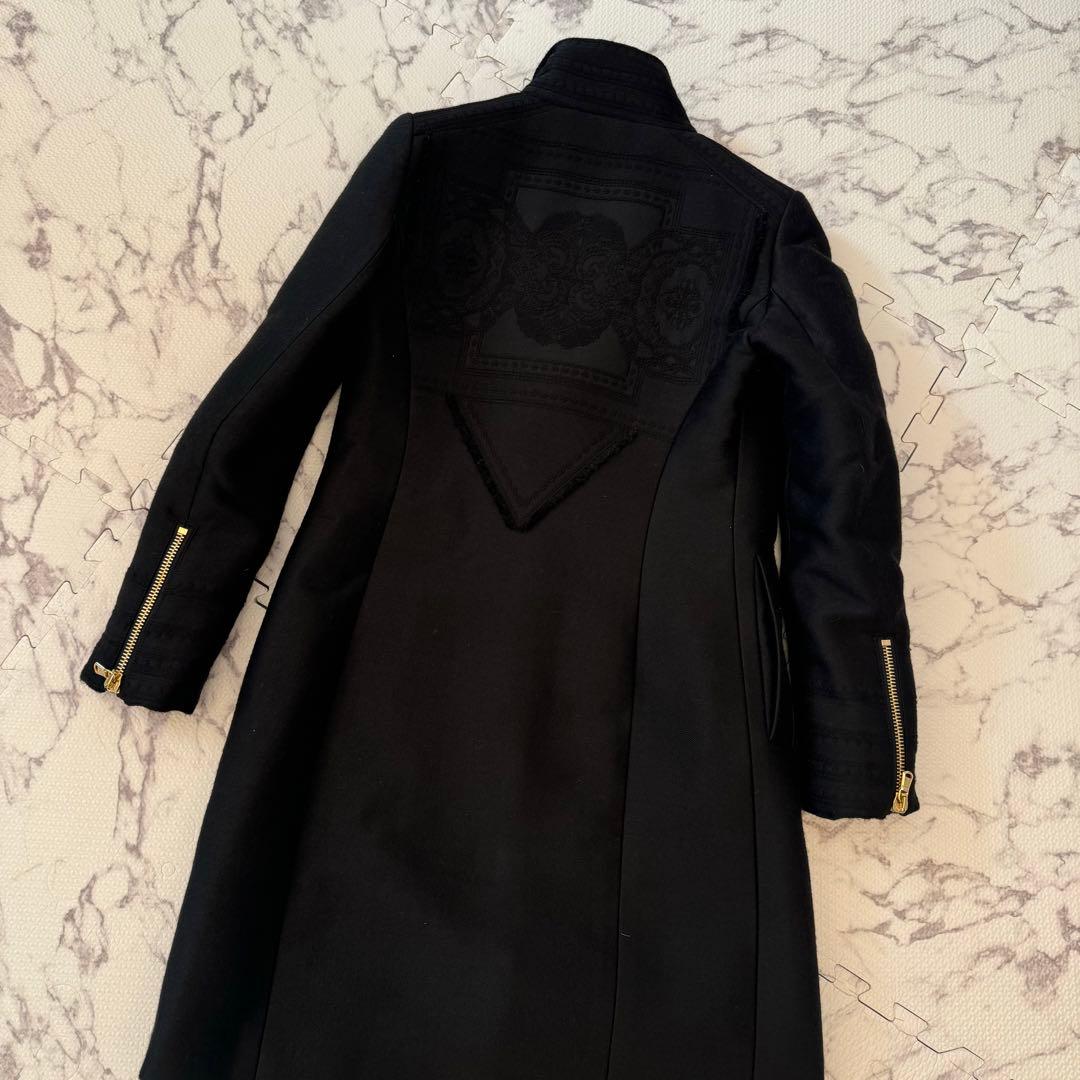 エトロ　コート　ジャケット　ライダース　刺繍