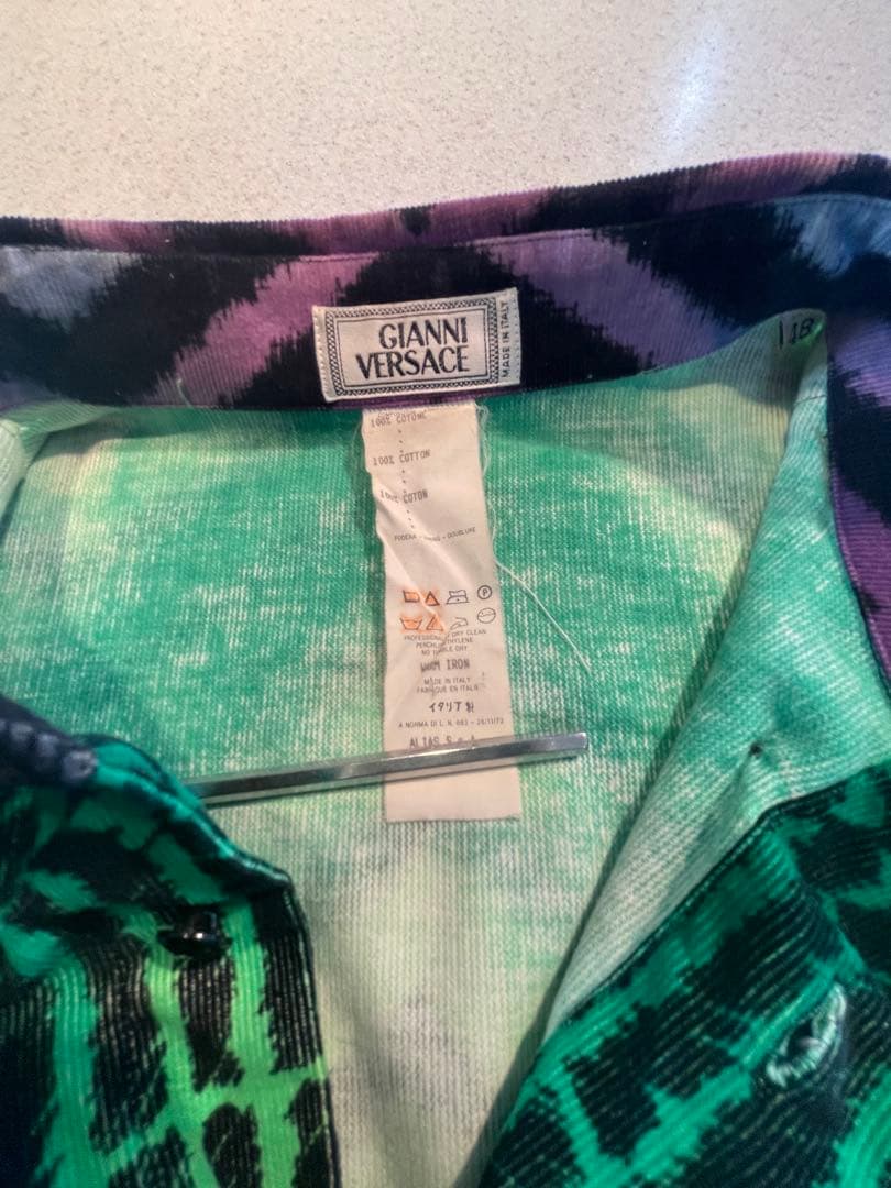 Gianni Versace マルチカラーシャツ L