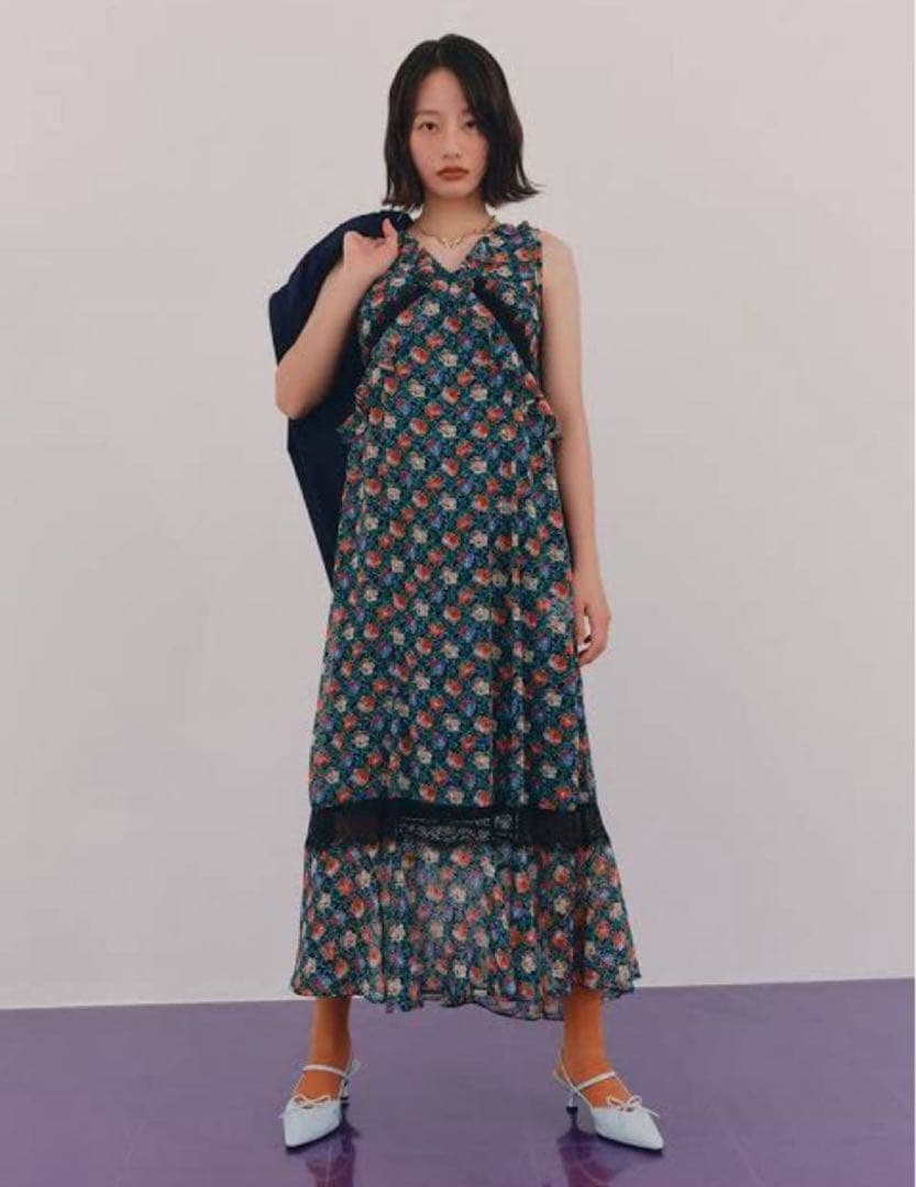 Lily Brown x ANNA SUI バリエ柄ワンピース サイズ0