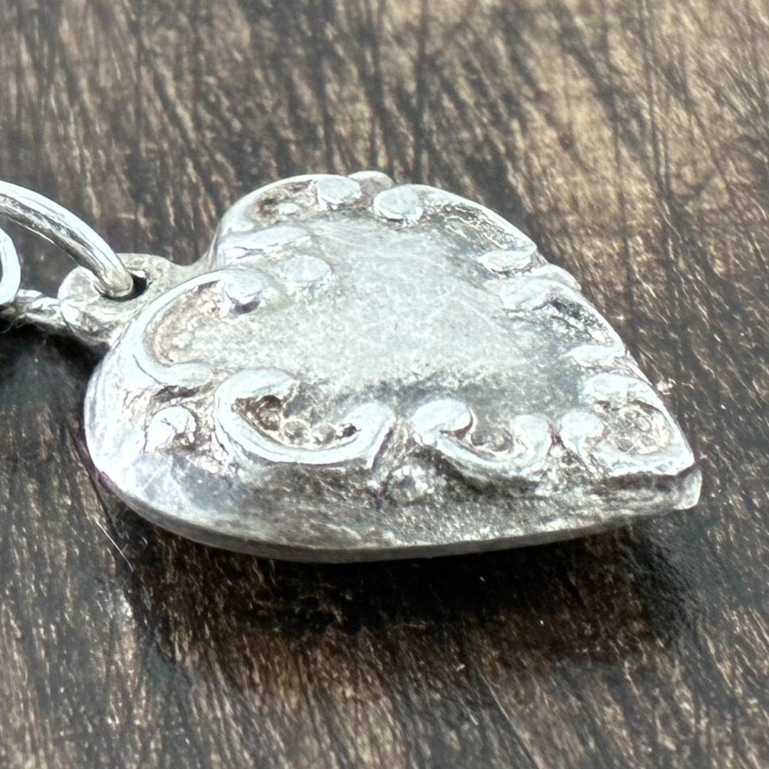 ●45cmチェーン　SWIRL 渦巻き シルバー ヴィンテージ