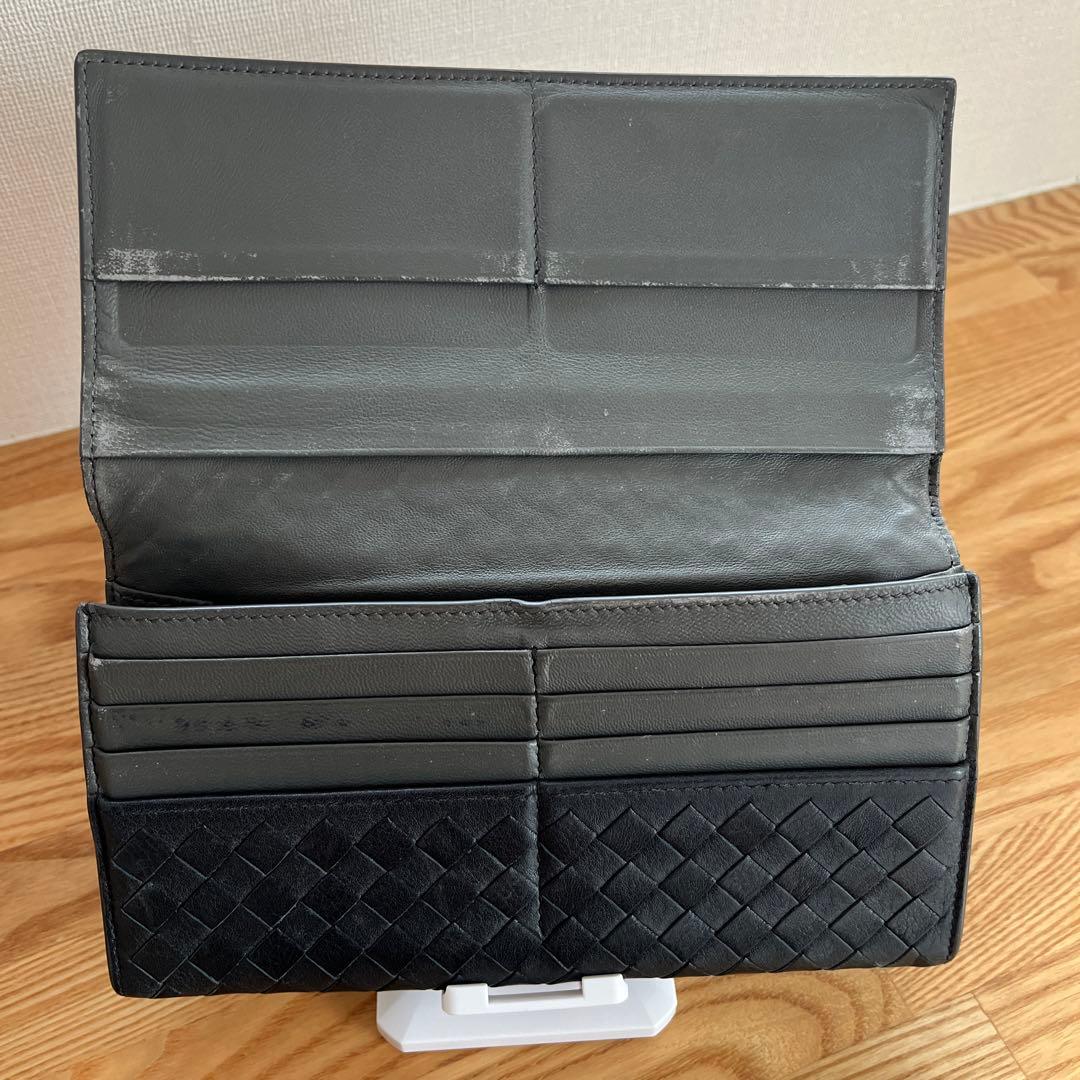 ★ボッテガヴェネタ★黒 長財布　百貨店購入 上質レザー