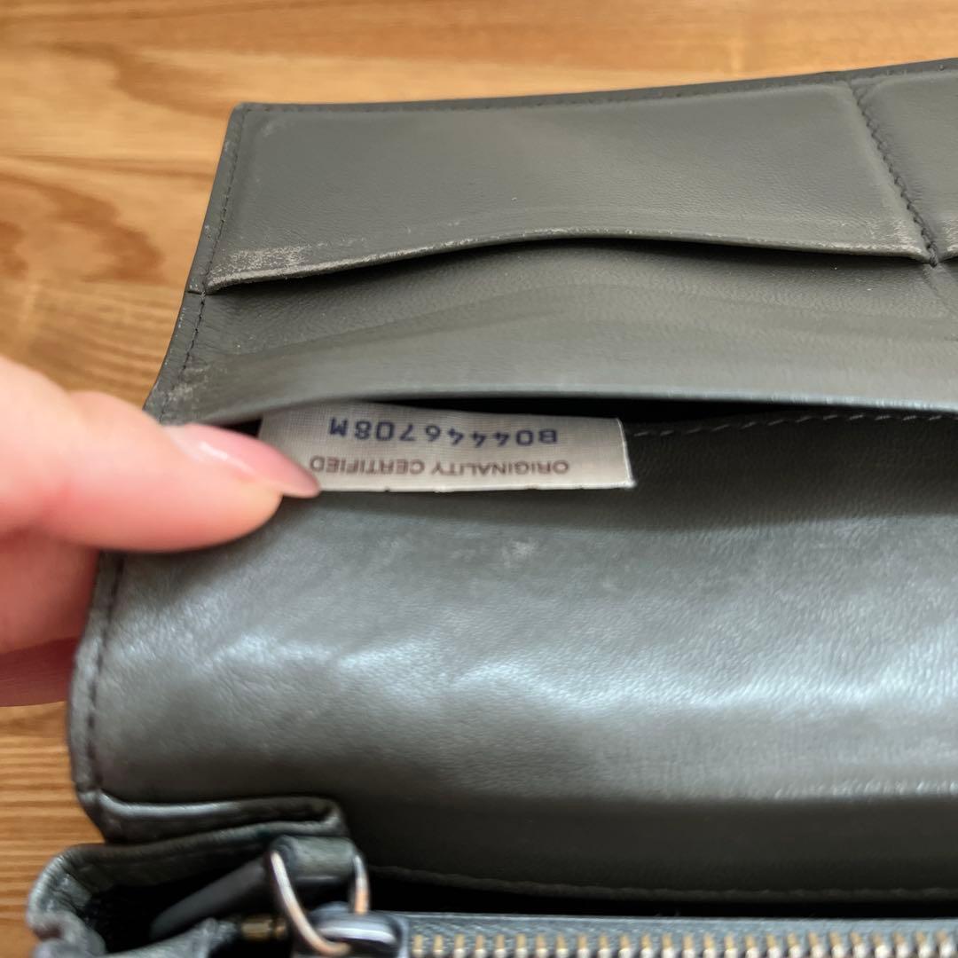 ★ボッテガヴェネタ★黒 長財布　百貨店購入 上質レザー