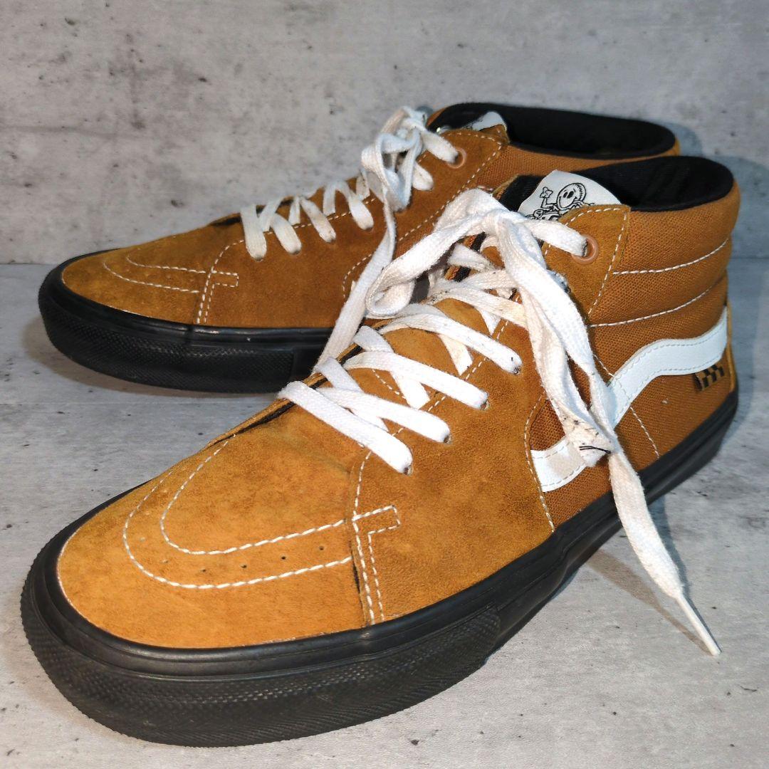 【VANS】SKATE GROSSO MID☆スエードスニーカー☆27.5cm