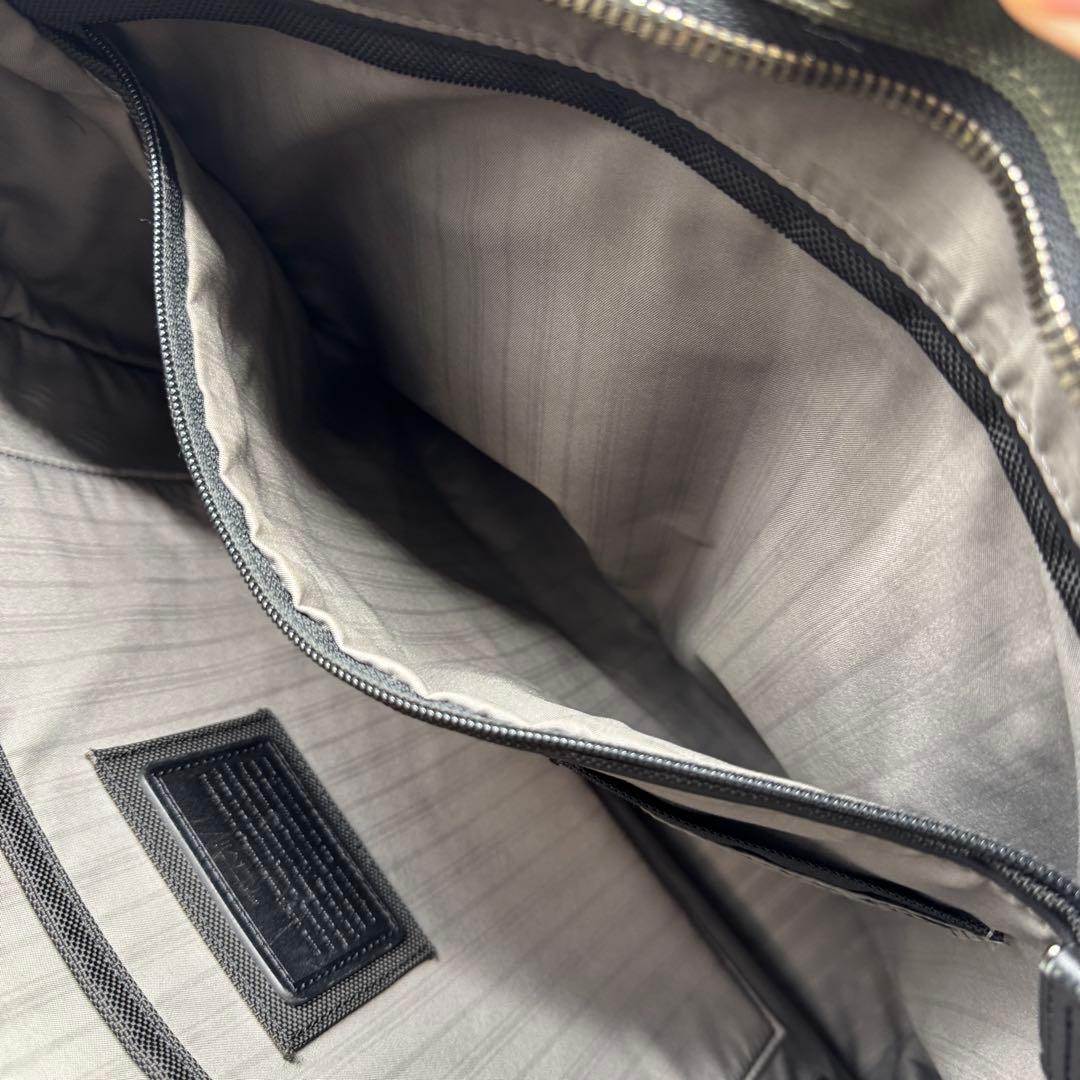 【良品】TUMI 日本限定 トートバッグ JARVIS カーキ 肩掛け トゥミ