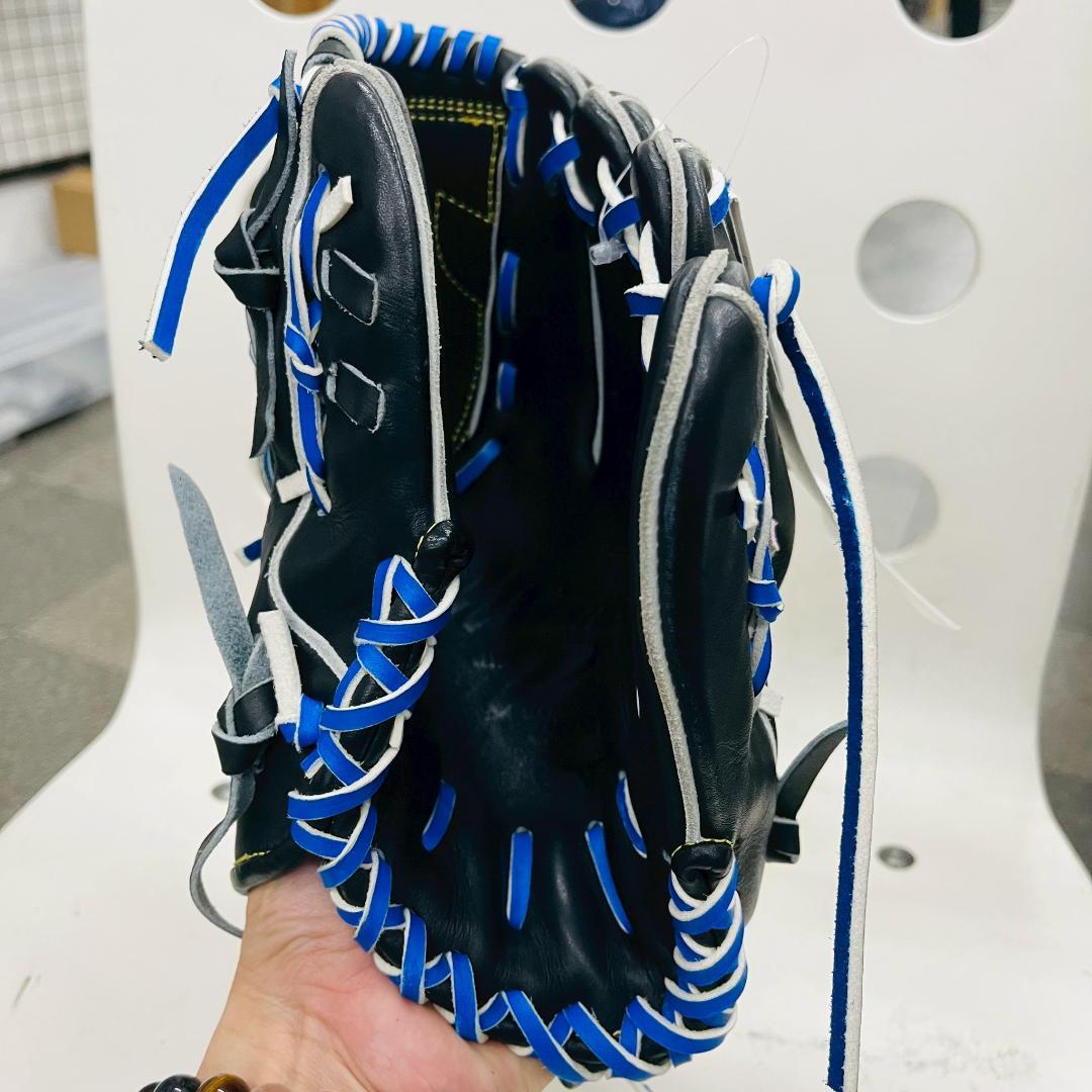 ミズノプロ　オリジナルオーダーグラブ　軟式用　投手用　お化け刺繍入り　型付け済