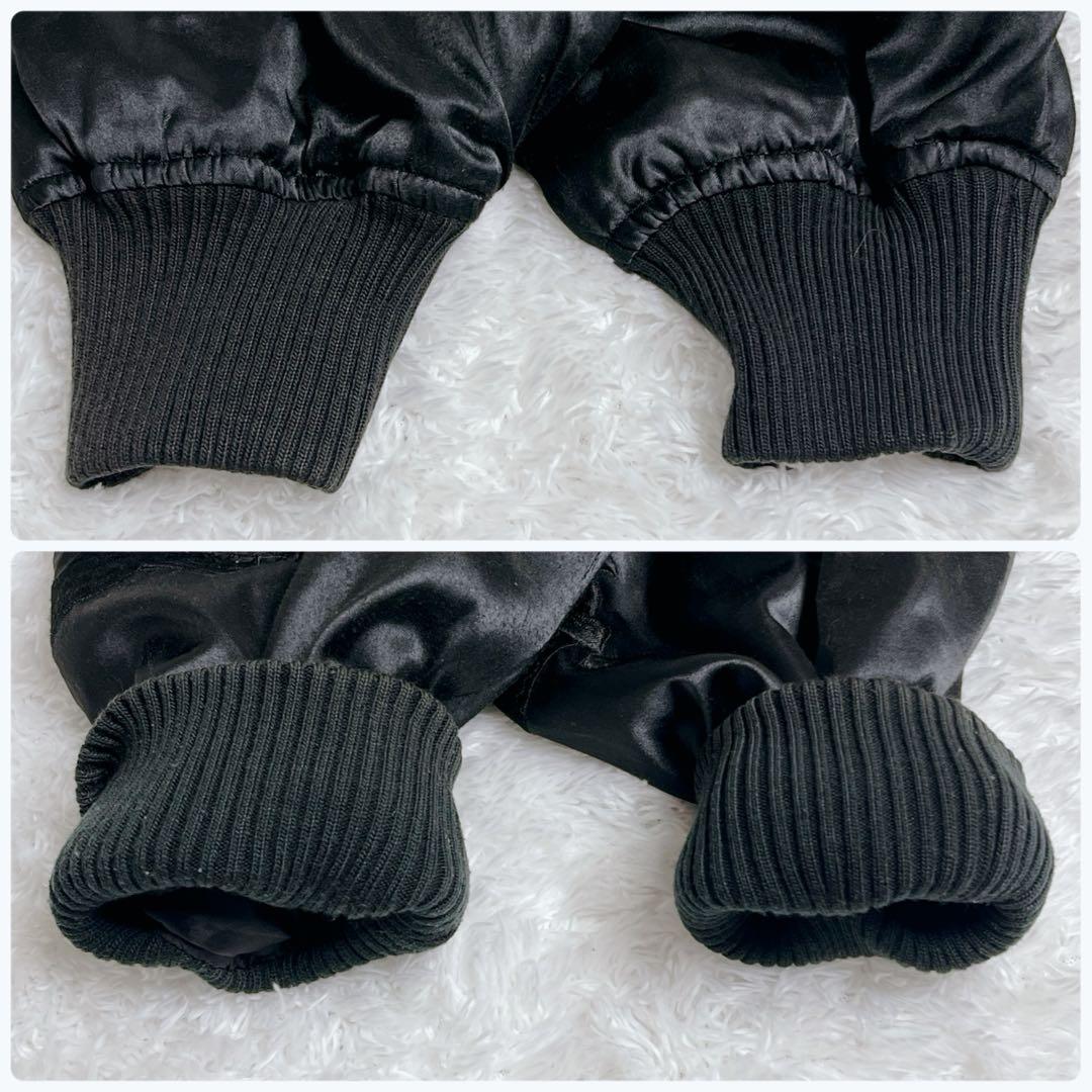 DOGTOWN ドッグタウン スカジャン 黒龍 BLACK DRAGON 刺繍