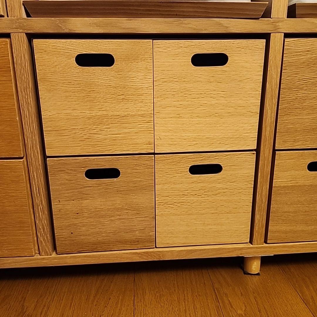 深井無印良品スタッキングチェスト2つ