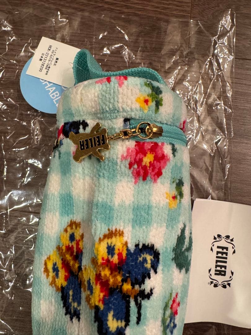 【新品・未使用】フェイラー　ハイジ柄ステンレスボトルポーチ