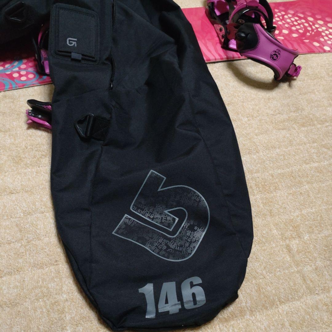 Yellowbus スノーボード ビンディング ケース付き