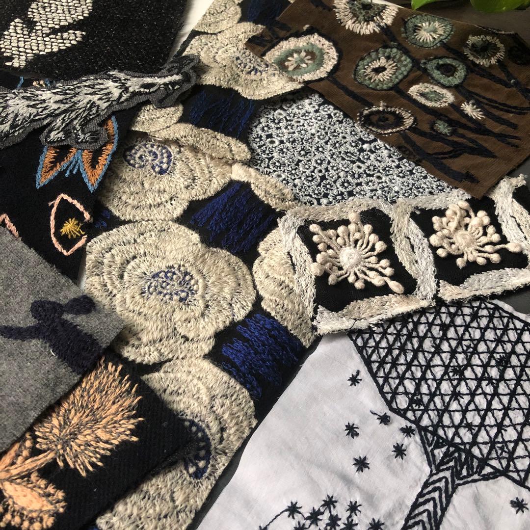 総刺繍柄お得な11枚/ミナペルホネン